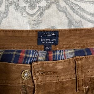 J Crew The Sutton Flannel Lined Pants